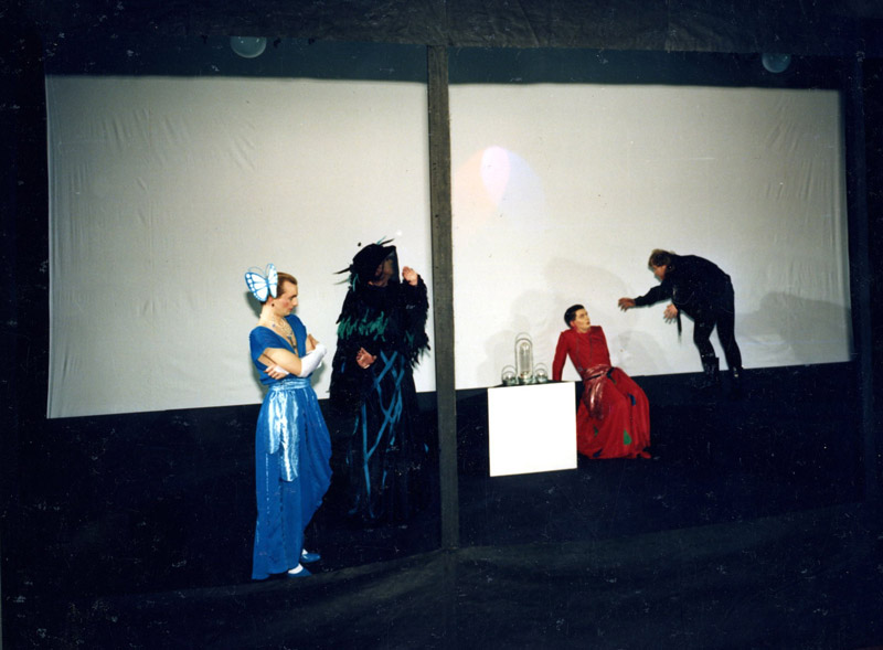 Dorota Brodowska - Teatr - 71 / 73 - Homoseksualista Czyli Jak Trudno Się Wyrazić 1990 (scenografia Dorota Brodowska, reż. Edward Wojtaszek)